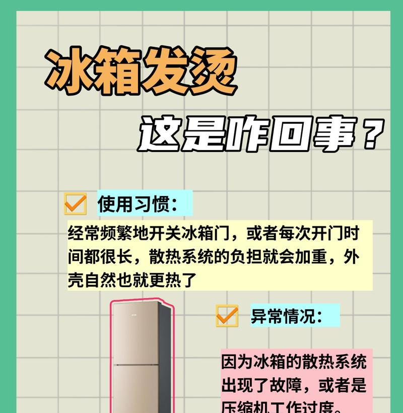 冰箱外壳发热的原因及正常性解析（解析冰箱外壳发热的原因及判断是否正常的方法）