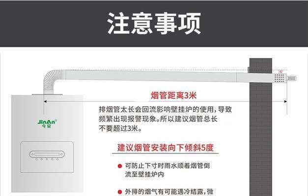 壁挂炉烟筒安装不当会怎样？正确安装步骤是什么？